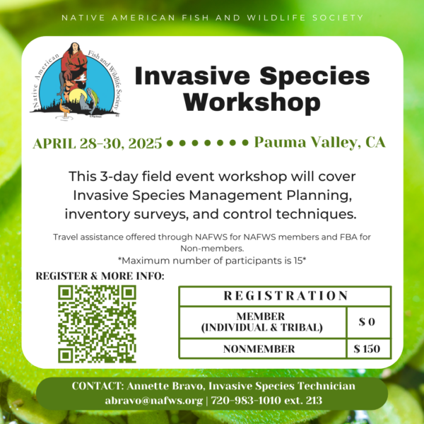 Invasive Species Management Workshop