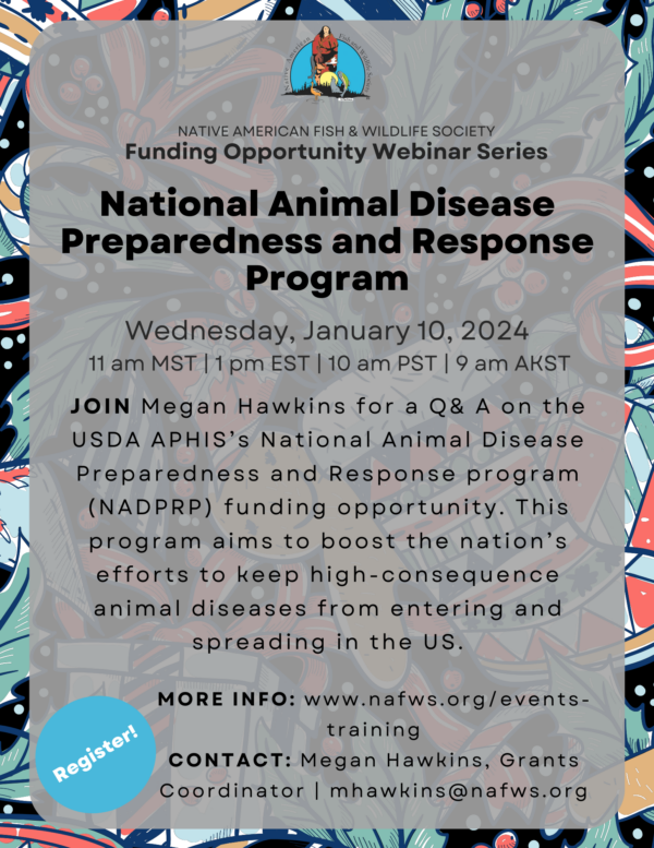 Introduction to NADPRP Funding Webinar Final Q&A