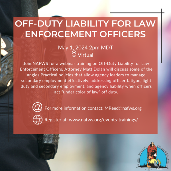 Off-Duty Liability for Law Enforcement Officers