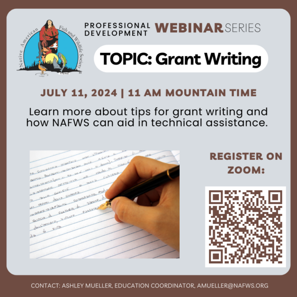 Professional Development Webinar Series: Grant Writing