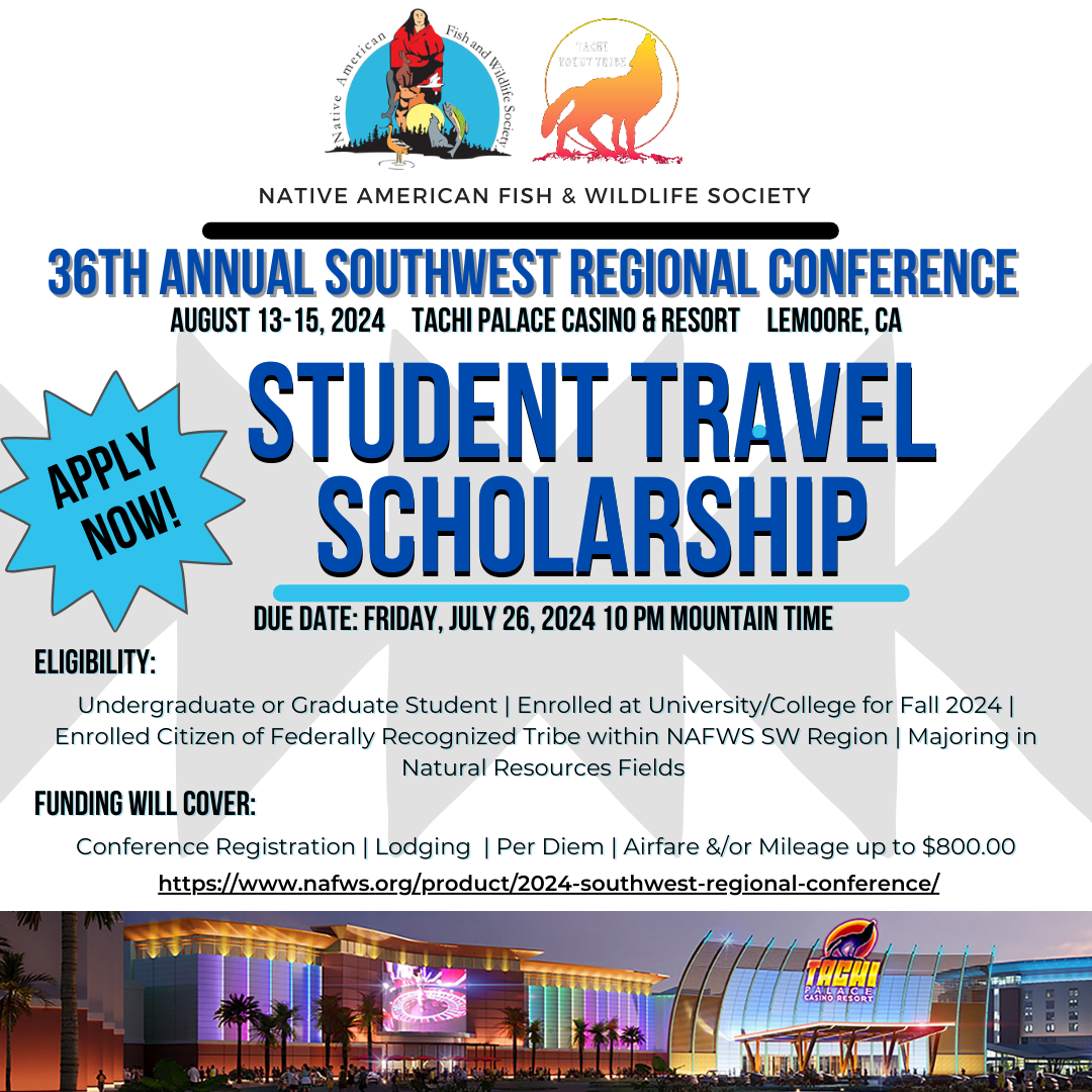 2024 Southwest Regional Student Travel Scholarship Application