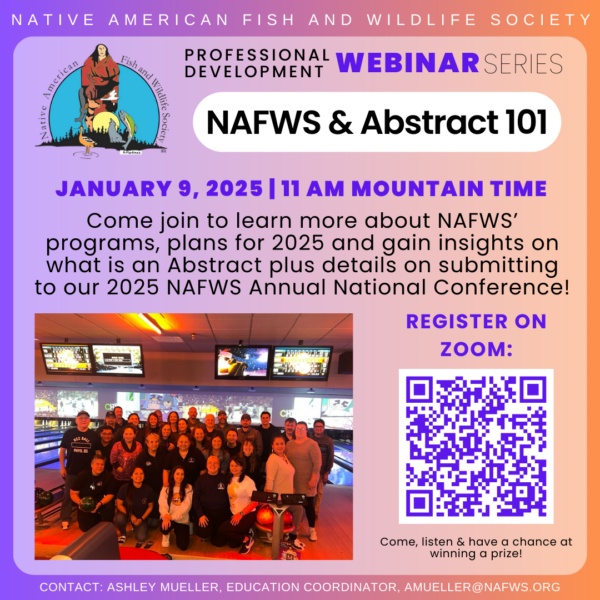 Professional Development Webinar Series: NAFWS and Abstract 101