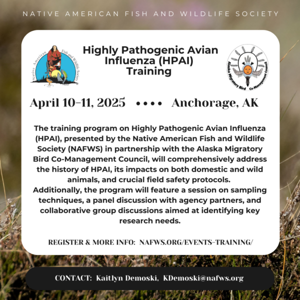 Highly Pathogenic Avian Influenza (HPAI) Training