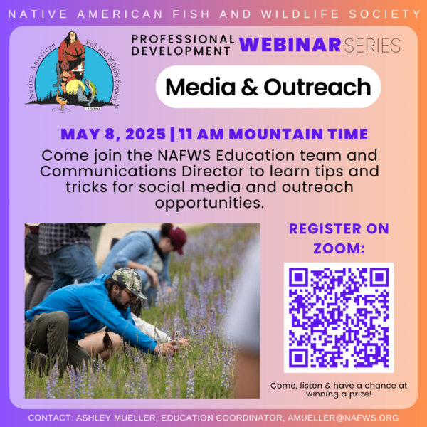 Professional Development Webinar Series: Media and Outreach