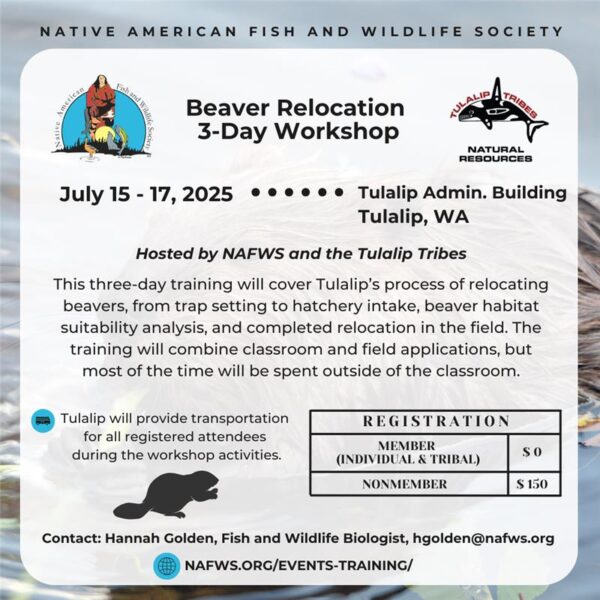 Beaver Relocation Workshop